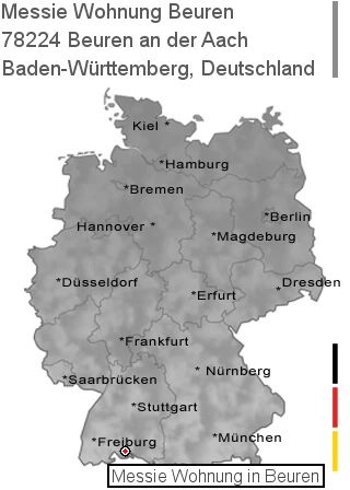 Messie Wohnung Beuren an der Aach, 78224 Beuren