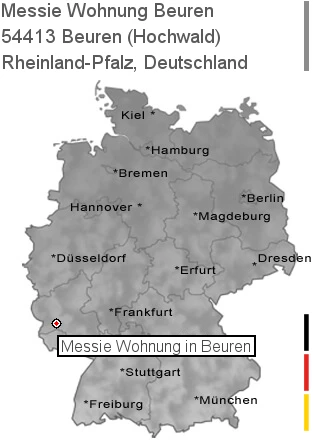 Messie Wohnung Beuren (Hochwald), 54413 Beuren