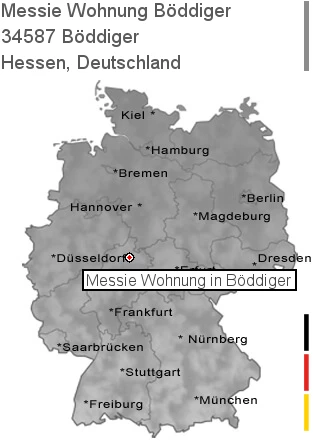 Messie Wohnung B&ouml;ddiger, 34587 Böddiger