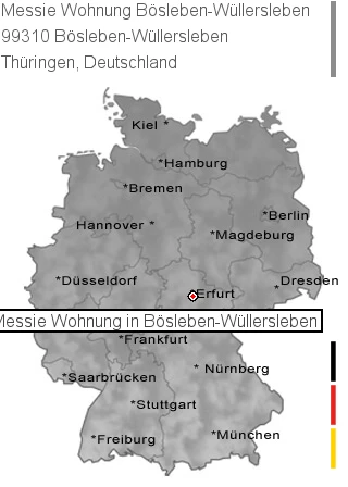Messie Wohnung Bösleben-Wüllersleben, 99310 Bösleben-Wüllersleben