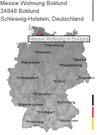 Messie Wohnung Boklund, 24848 Boklund