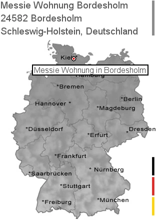 Messie Wohnung Bordesholm, 24582 Bordesholm