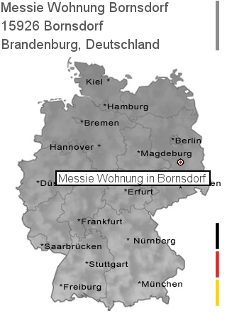 Messie Wohnung Bornsdorf, 15926 Bornsdorf