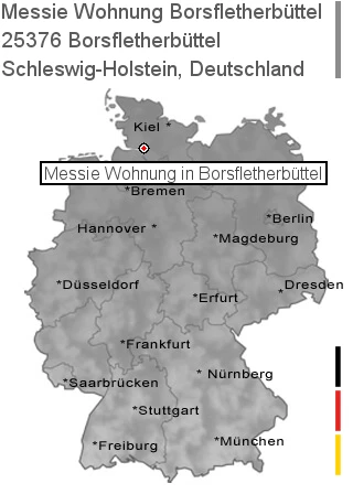 Messie Wohnung Borsfletherbüttel, 25376 Borsfletherbüttel