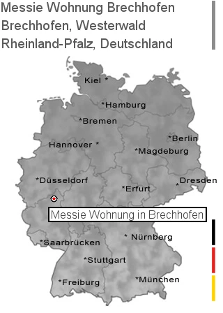 Messie Wohnung Brechhofen, Westerwald