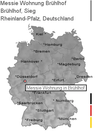Messie Wohnung Brühlhof, Sieg