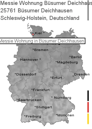 Messie Wohnung Büsumer Deichhausen, 25761 Büsumer Deichhausen