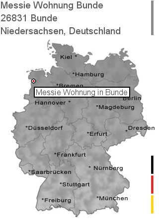 Messie Wohnung Bunde, 26831 Bunde