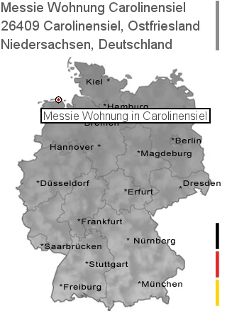 Messie Wohnung Carolinensiel, Ostfriesland, 26409 Carolinensiel