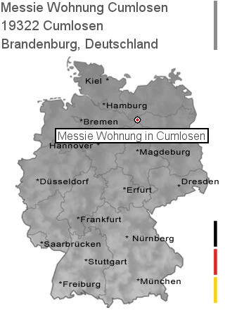 Messie Wohnung Cumlosen, 19322 Cumlosen