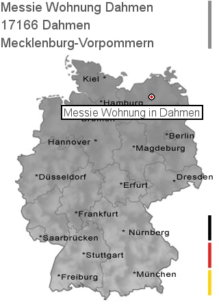 Messie Wohnung Dahmen, 17166 Dahmen