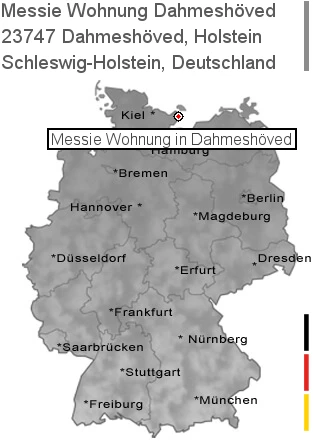 Messie Wohnung Dahmeshöved, Holstein, 23747 Dahmeshöved