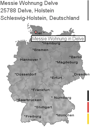 Messie Wohnung Delve, Holstein, 25788 Delve