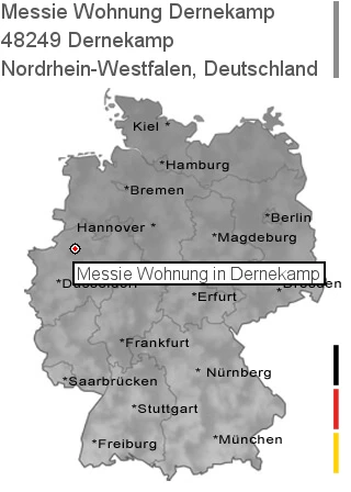 Messie Wohnung Dernekamp, 48249 Dernekamp
