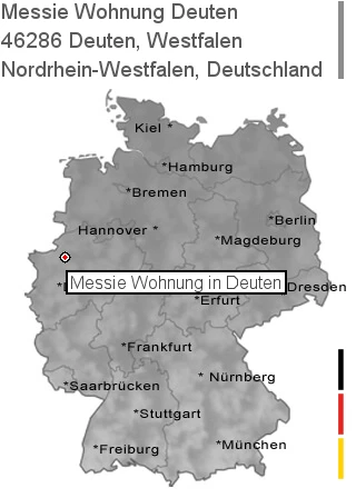 Messie Wohnung Deuten, Westfalen, 46286 Deuten
