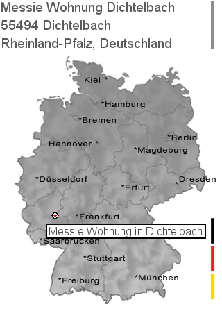 Messie Wohnung Dichtelbach, 55494 Dichtelbach