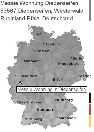 Messie Wohnung Diepenseifen, Westerwald, 53567 Diepenseifen
