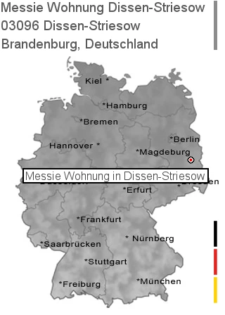 Messie Wohnung Dissen-Striesow, 03096 Dissen-Striesow