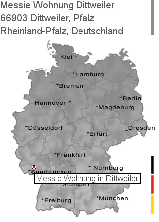 Messie Wohnung Dittweiler, Pfalz, 66903 Dittweiler