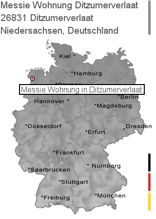 Messie Wohnung Ditzumerverlaat, 26831 Ditzumerverlaat