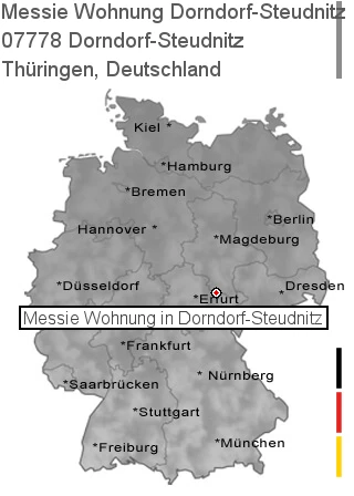 Messie Wohnung Dorndorf-Steudnitz, 07778 Dorndorf-Steudnitz