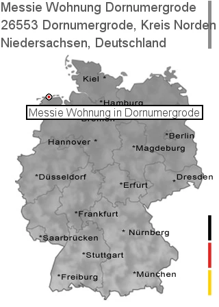 Messie Wohnung Dornumergrode, Kreis Norden, 26553 Dornumergrode
