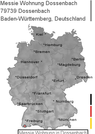 Messie Wohnung Dossenbach, 79739 Dossenbach