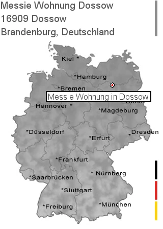 Messie Wohnung Dossow, 16909 Dossow