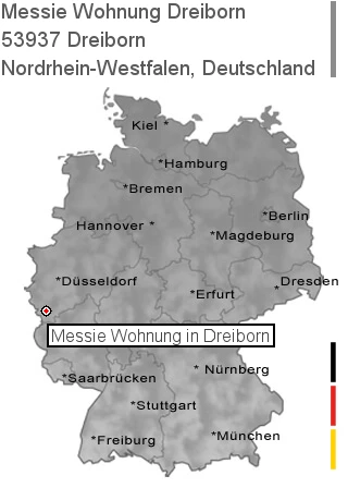 Messie Wohnung Dreiborn, 53937 Dreiborn
