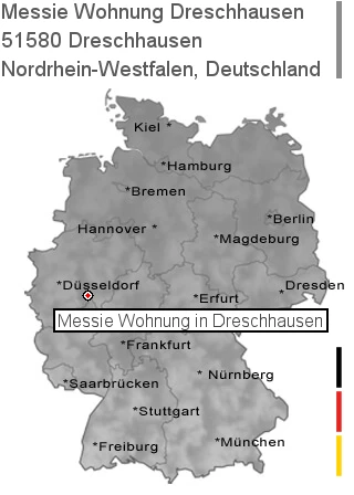 Messie Wohnung Dreschhausen, 51580 Dreschhausen