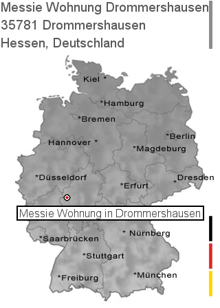 Messie Wohnung Drommershausen, 35781 Drommershausen