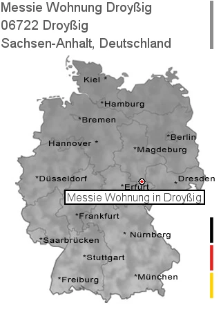 Messie Wohnung Droyßig, 06722 Droyßig
