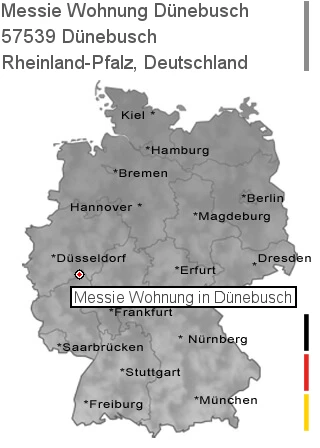 Messie Wohnung Dünebusch, 57539 Dünebusch