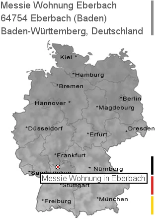 Messie Wohnung Eberbach (Baden), 64754 Eberbach