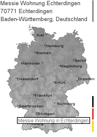 Messie Wohnung Echterdingen, 70771 Echterdingen
