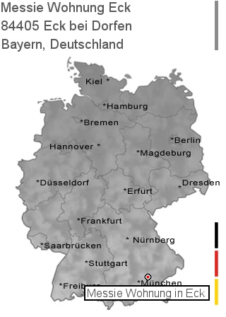 Messie Wohnung Eck bei Dorfen, 84405 Eck