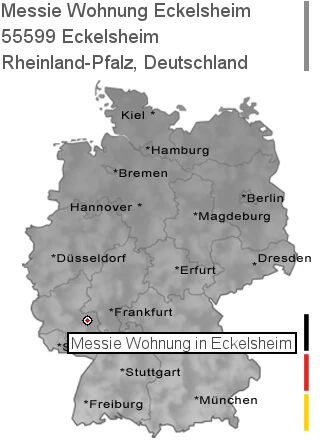 Messie Wohnung Eckelsheim, 55599 Eckelsheim