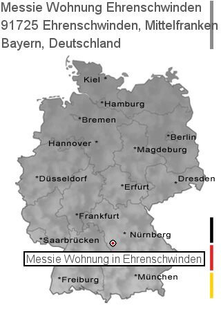 Messie Wohnung Ehrenschwinden, Mittelfranken, 91725 Ehrenschwinden