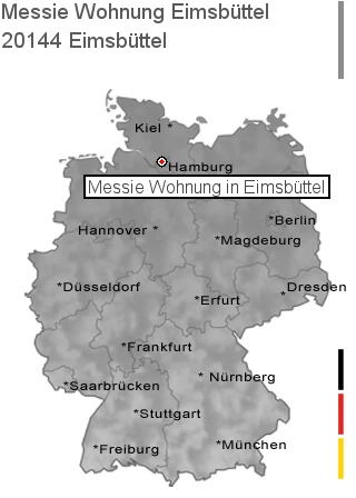 Messie Wohnung Eimsbüttel, 20144 Eimsbüttel