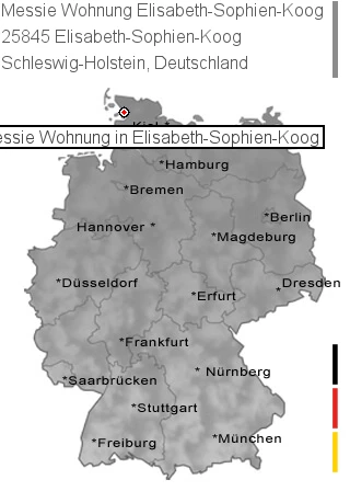 Messie Wohnung Elisabeth-Sophien-Koog, 25845 Elisabeth-Sophien-Koog