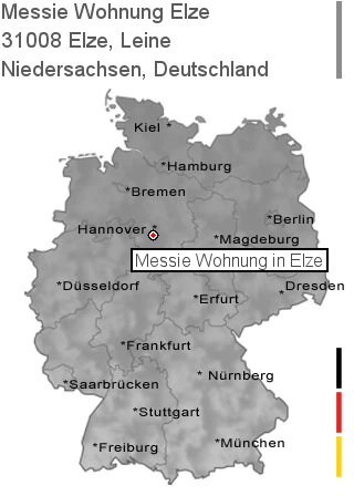 Messie Wohnung Elze, Leine, 31008 Elze