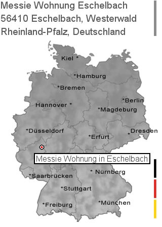 Messie Wohnung Eschelbach, Westerwald, 56410 Eschelbach
