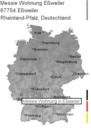 Messie Wohnung Eßweiler, 67754 Eßweiler
