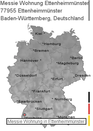 Messie Wohnung Ettenheimm&uuml;nster, 77955 Ettenheimmünster