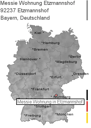 Messie Wohnung Etzmannshof, 92237 Etzmannshof