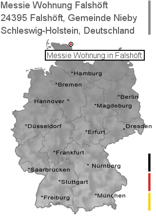 Messie Wohnung Falshöft, Gemeinde Nieby, 24395 Falshöft