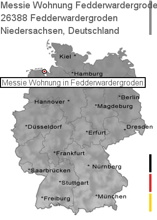 Messie Wohnung Fedderwardergroden, 26388 Fedderwardergroden