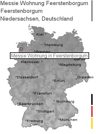 Messie Wohnung Feerstenborgum