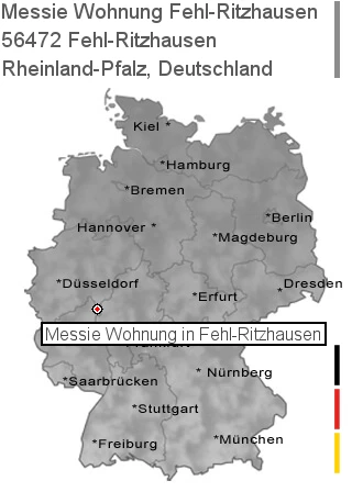 Messie Wohnung Fehl-Ritzhausen, 56472 Fehl-Ritzhausen