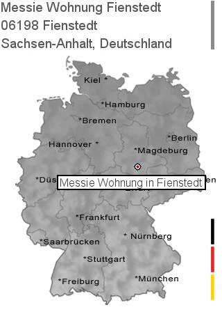 Messie Wohnung Fienstedt, 06198 Fienstedt
